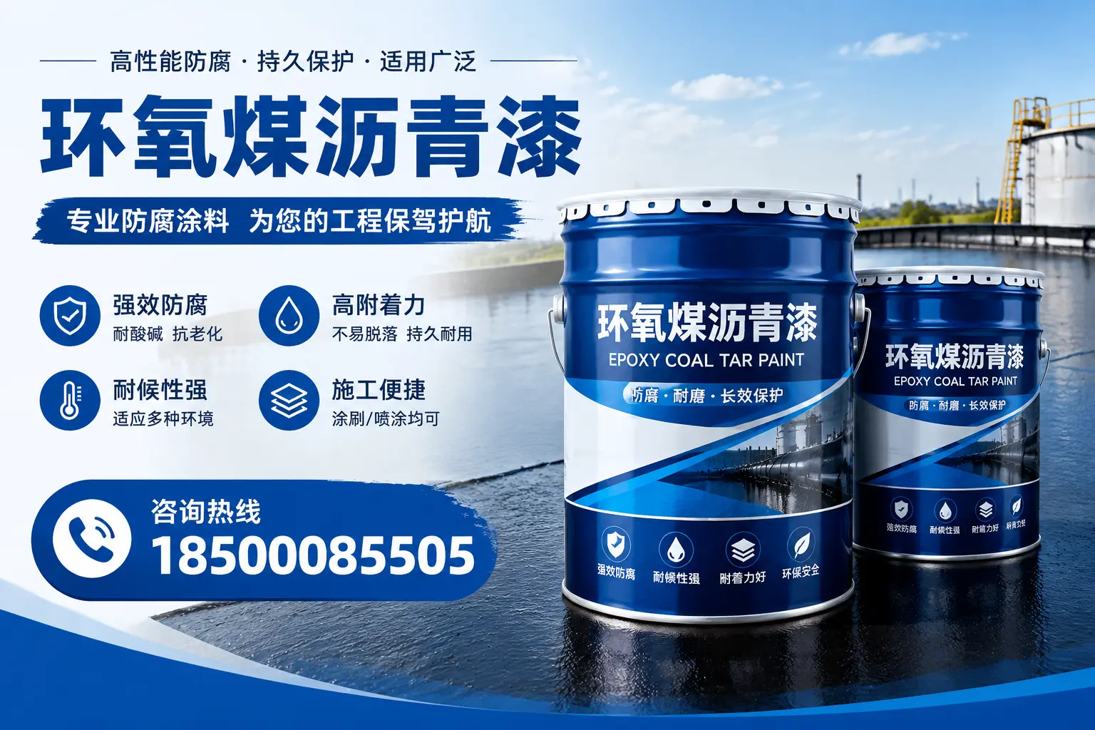 环氧煤沥青漆与其他漆类的比较，颍东用户的选择依据